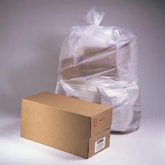 (image for) 38 x 58 Low Density, Clear 1.5 mil can liners